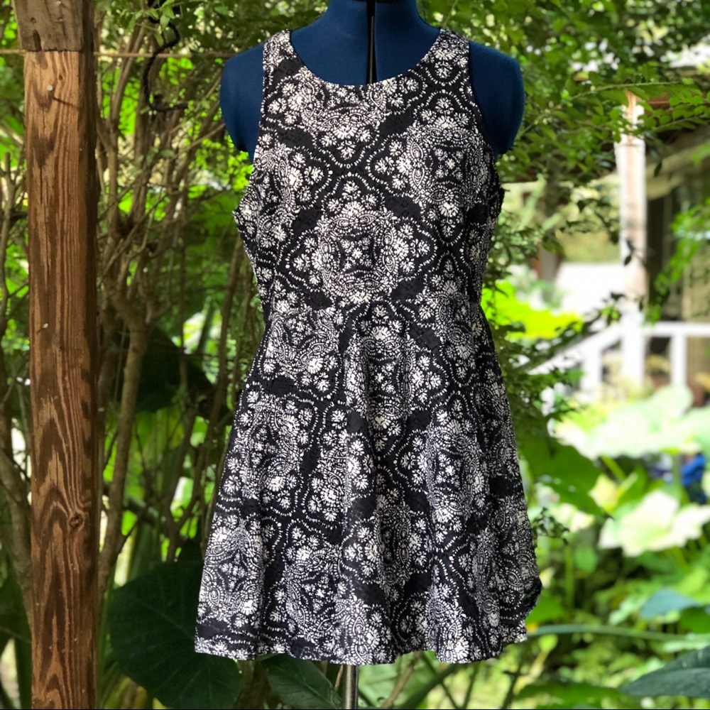 Aeropostale | Blue Cut Out Dress